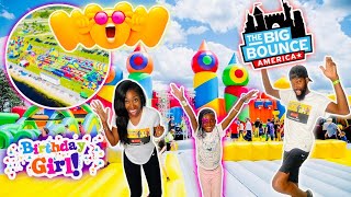 World's Biggest Bounce House Castle Big Bounce America Birthday Vlog