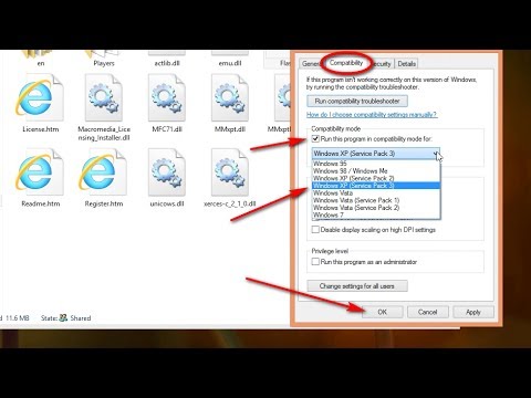 How to Run a program in Compatibility Mode