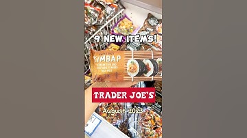 👀 Peep 9 NEW Trader Joe’s Summer Items! #traderjoeshaul
