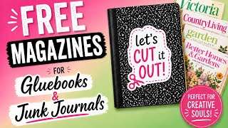 Need Magazines? Add this to your places to visit for #gluebook #junkjournal ephemera &fodder May2026