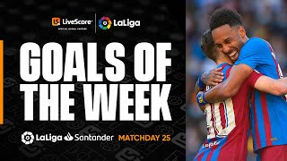 LaLiga Goals of the Week 25: Asensio & Aubameyang | LiveScore 360° Replay
