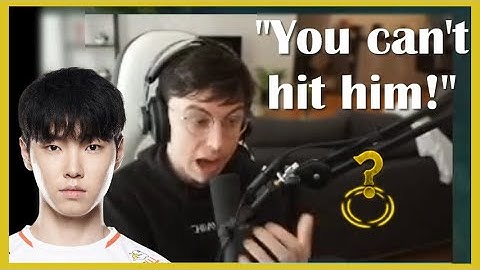 Caedrel reacts to Chovy dodging EVERYTHING