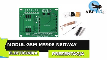 Test GSM M590E neoway, wysłanie sms-a, send sms, wersja KIT, DIY