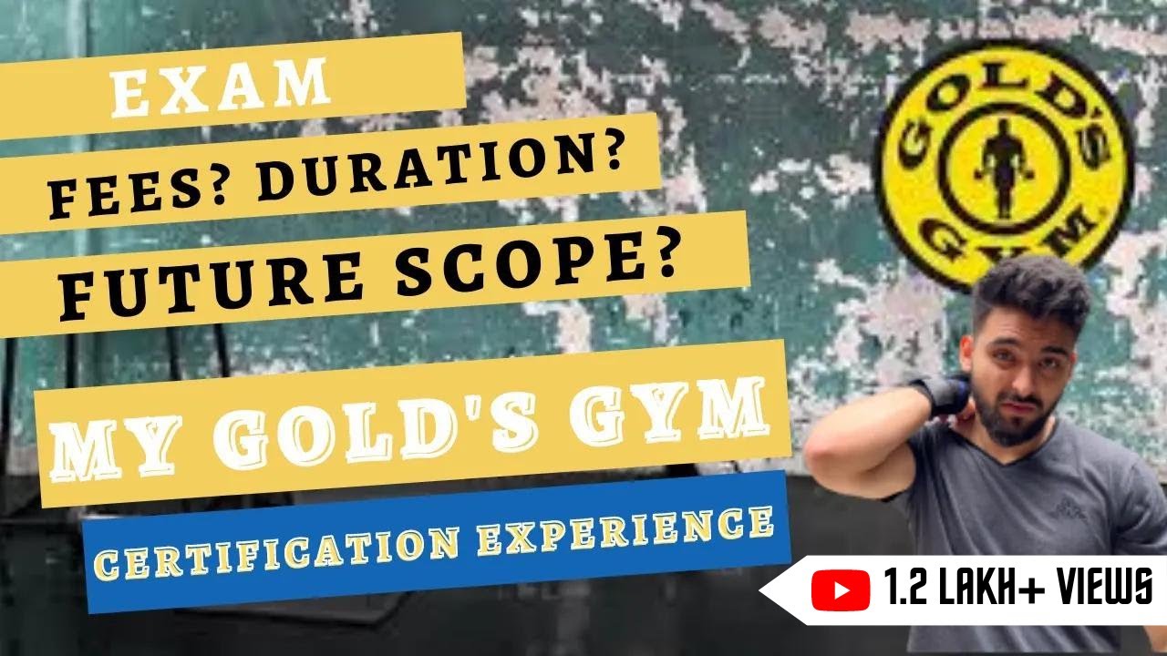 Gold's Gym Certification India (Full Details) Advanced Personal