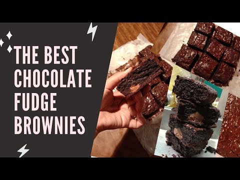 The Best Chocolate Fudge Brownies (Easy Recipe)