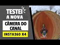 INSTA360 X4 na PISTA DE MOTOCROSS - Treino Noturno + TESTES LUVAS da RACER