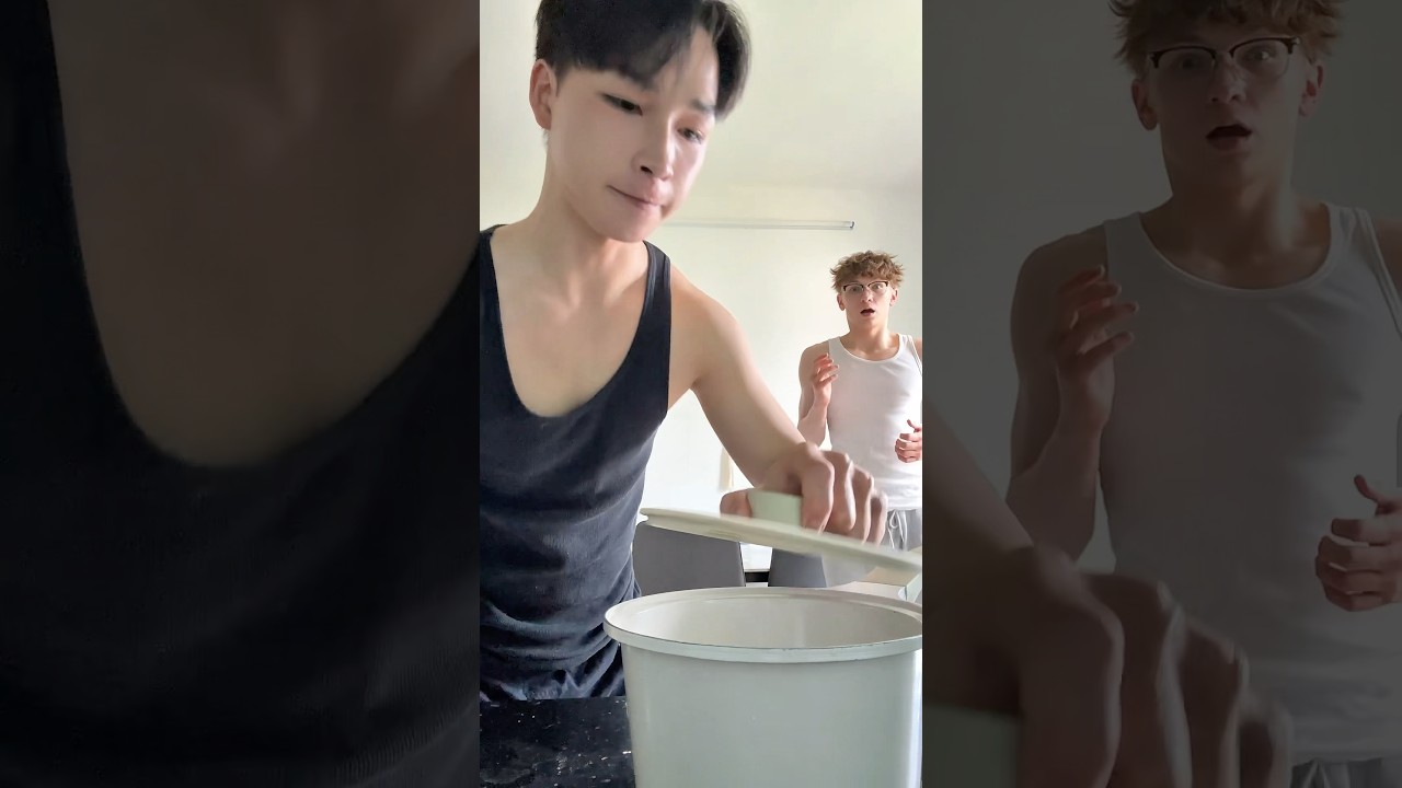 my boyfriend was surprised 🤣