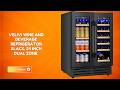 Stress-Free Beverage Organization – Velivi Wine and Beverage Refrigerator – REVIEW