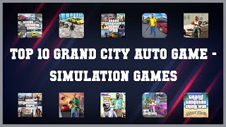 Top 10 Grand City Auto Game Android Games screenshot 3