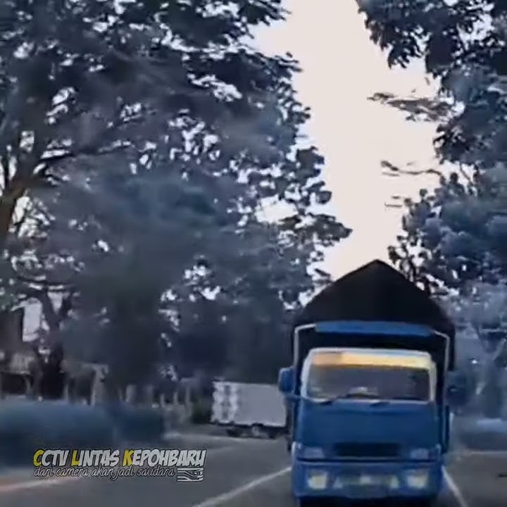 Story' wa keren truck polos biru oleng santuy