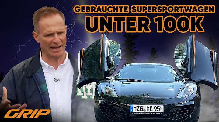 Lamborghini, McLaren, Porsche: Supercars under €100,000 🏎️🤑 Matze’s Top 3 💪 | GRIP