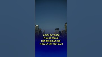 8 Điều Cần Biết Khi Ký Hợp Đồng Đặt Cọc – Sai 1 Chi Tiết Là Tiền Mất Tật Mang! 💰⚠️