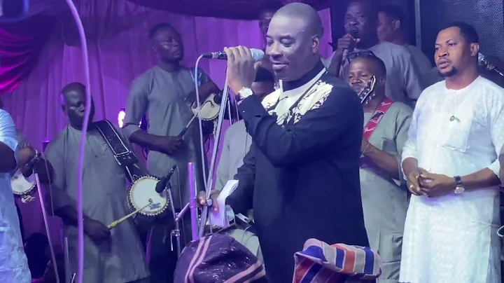 WASIU AYINDE PRAYED FOR PASUMA AND ALL OTHER FUJI ARTIST AT THE ALBUM LAUNCH OF WASIU HARUNA ISHOLA