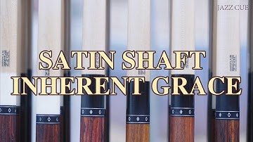 A lacquered sheen enriches the cue, where elegance and refinement coexist