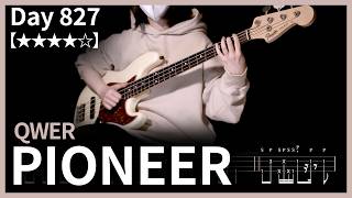 827. QWER - PIONEER | Bass Cover | Bass Tabs