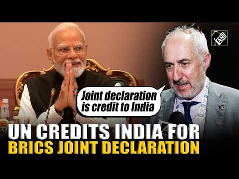 UN Spokesperson Dujarric Credits India’s BRICS Presidency For Joint Declaration