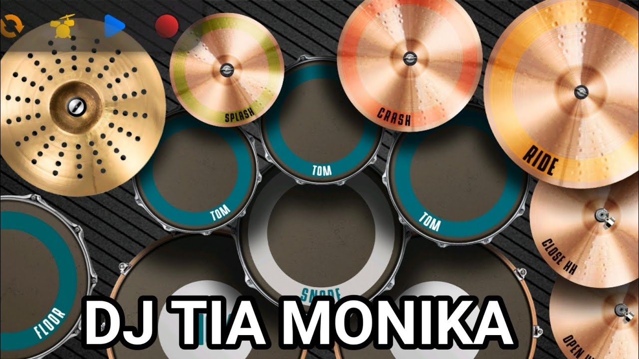 DJ Tia Monika Thailand - Real Drum Cover
