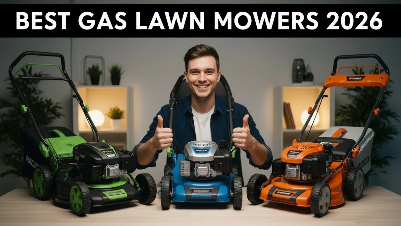 Top 8 Best Gas Lawn Mowers 2026 (Don’t Buy Before Watching!)