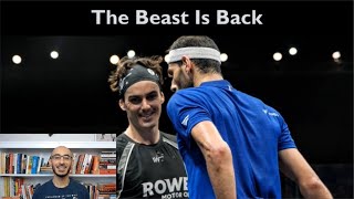 PSA Squash 2022 World Championships - Personality, Motivation, Blocking, Taking Space, and Causation