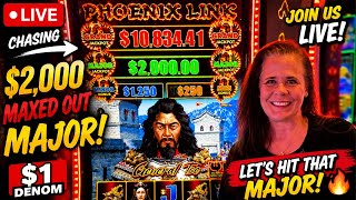 $2,000 MAXED MAJOR CHASE - Keep Spinning And Winning! #livestream #casino #slots