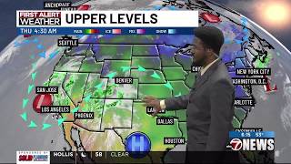 Above average temperatures expected with increasing clouds later during the day | 10/22 AM