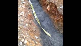 Tech cable installed for underground service
