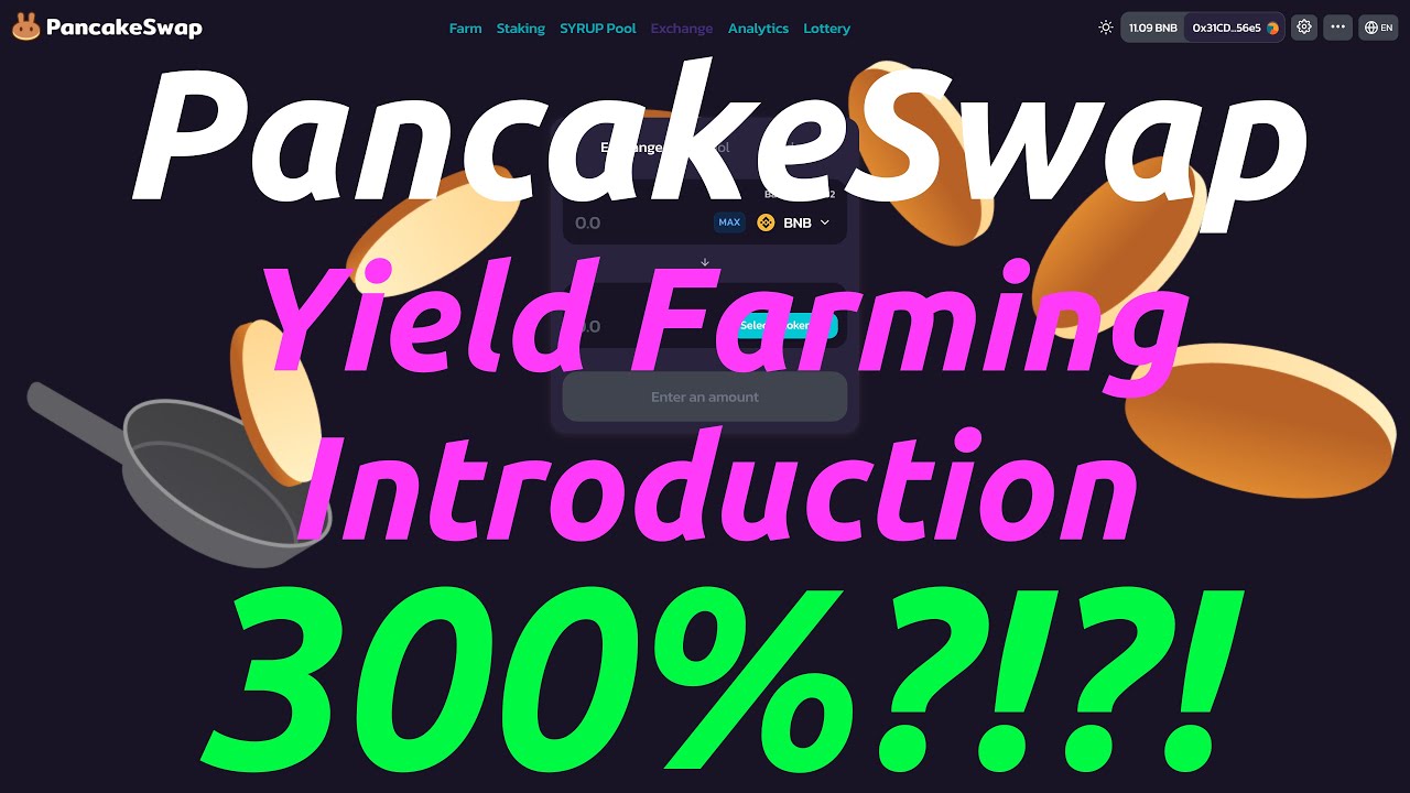 Pancake Swap Yield Farming Introduction (300?!?!) YouTube
