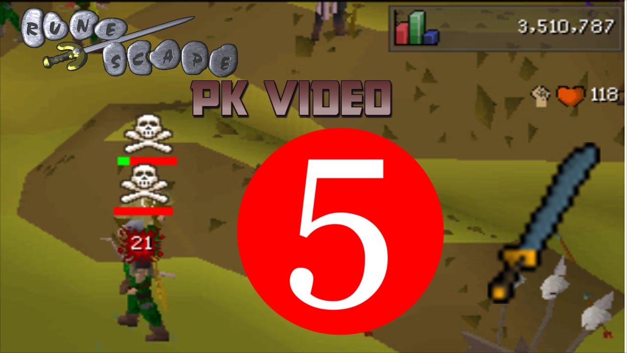 Runescape 2007 - F2P PK Video #5