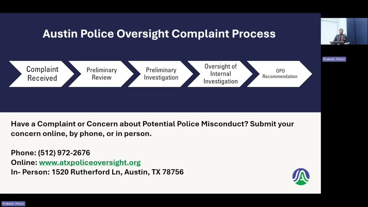 Police Oversight Implementation Work Group Meeting – November 12, 2025