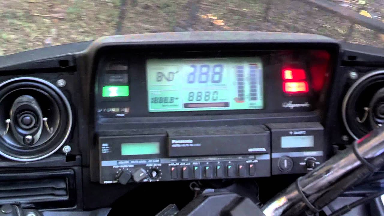 1984 Honda goldwing aspencade GL1200 - YouTube