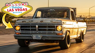 Driving My NASCAR Inspired F100 to LAS VEGAS! Will it Survive?