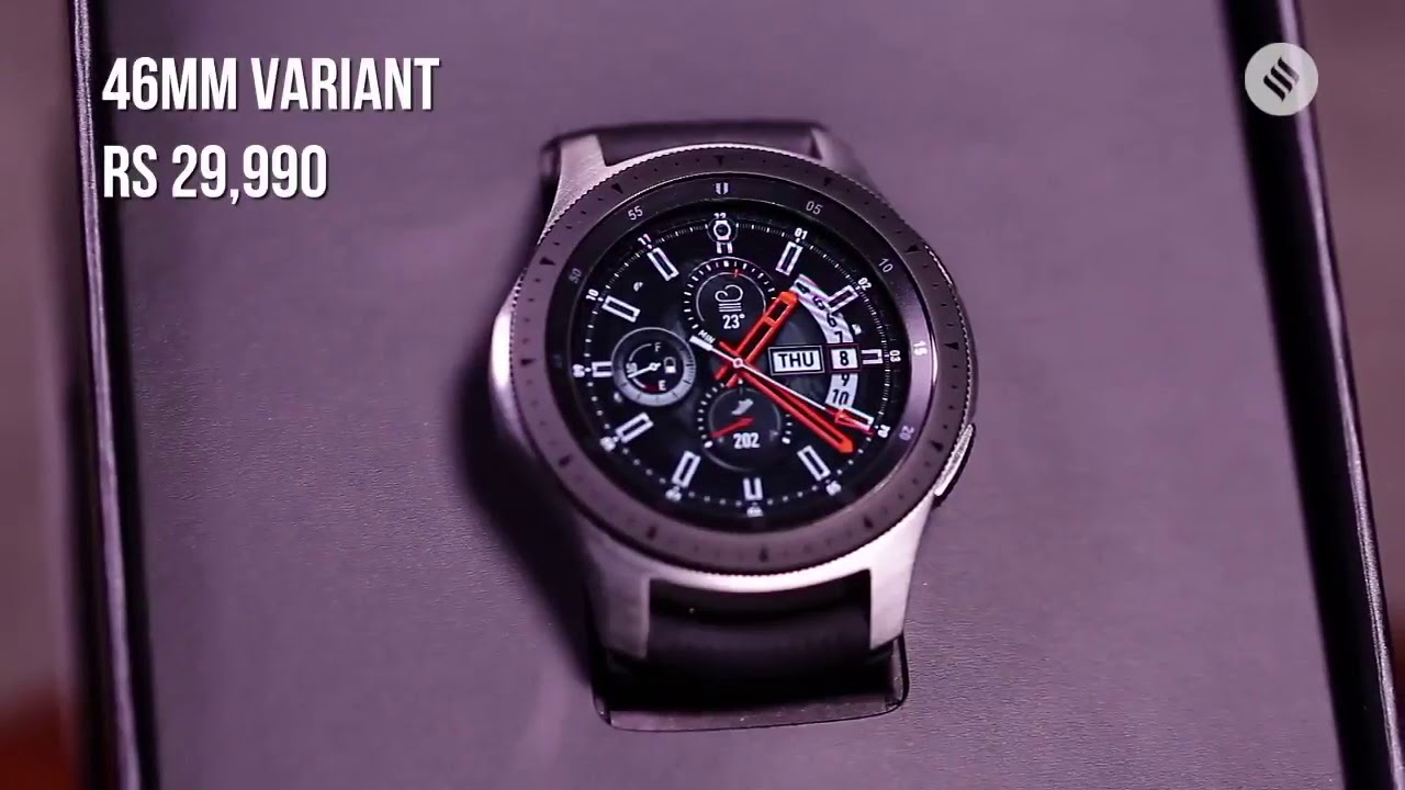 Samsung Galaxy Watch First Look Galaxy Watch Features Samsung