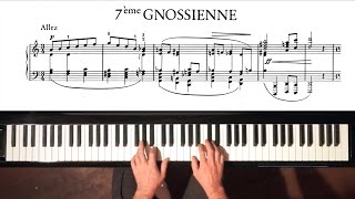 Erik Satie "Gnossienne No.7" P. Barton, FEURICH piano