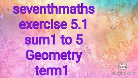 seventhmaths|term1|exercise 5.1|sum1 to5 #samacheer #theensuvaikanakku