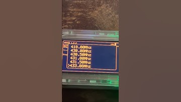 T Embed c1101 catching rolling codes from fob #lilygo#theblackdahliamurder #flipperzerohacking