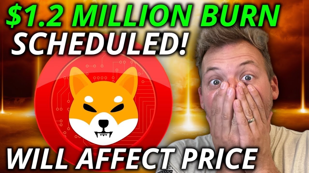 SHIBA INU - $1.2 MILLION BURN SCHEDULED!!! WILL AFFECT PRICE! - YouTube