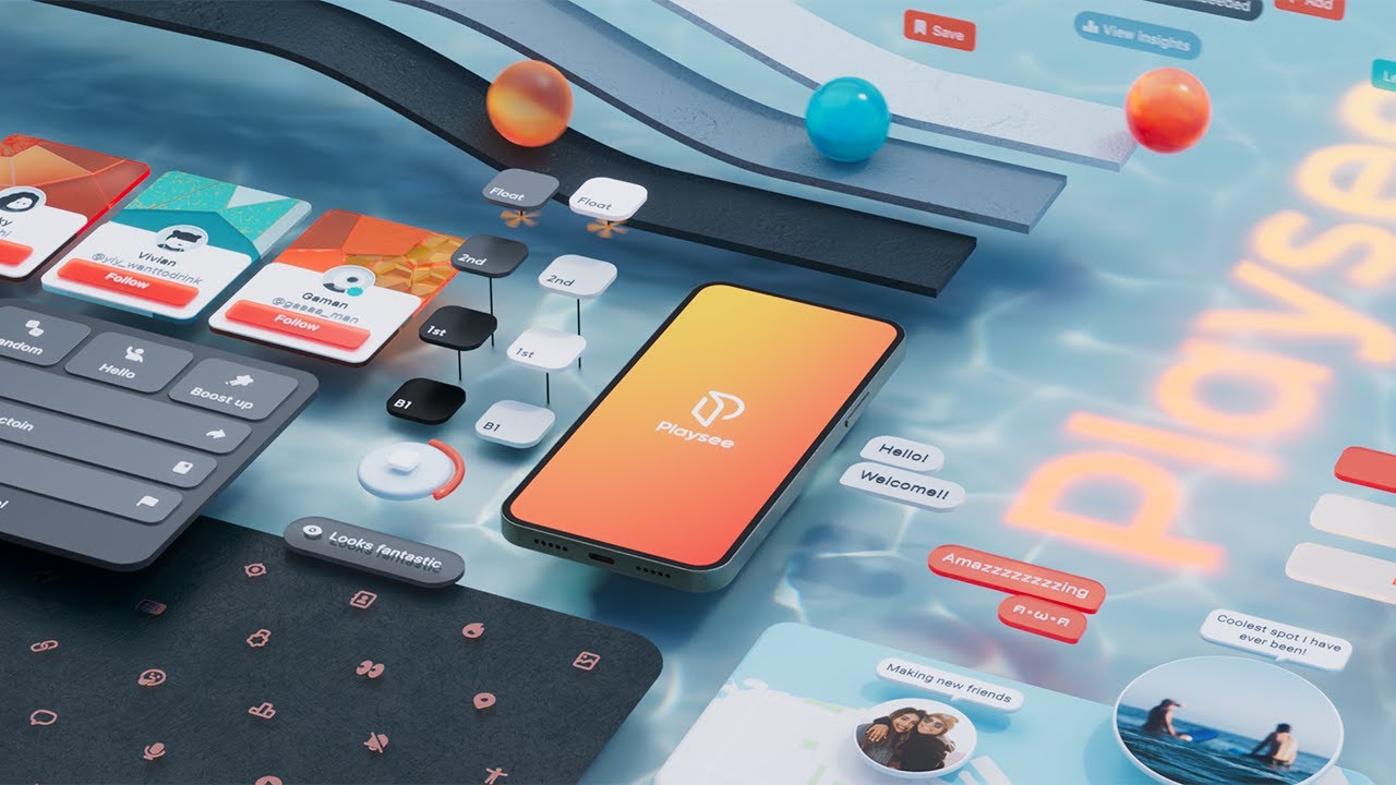 Playsee | Design System → Motion Graphics