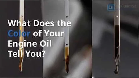 What the Color of Your Engine Oil Tells You