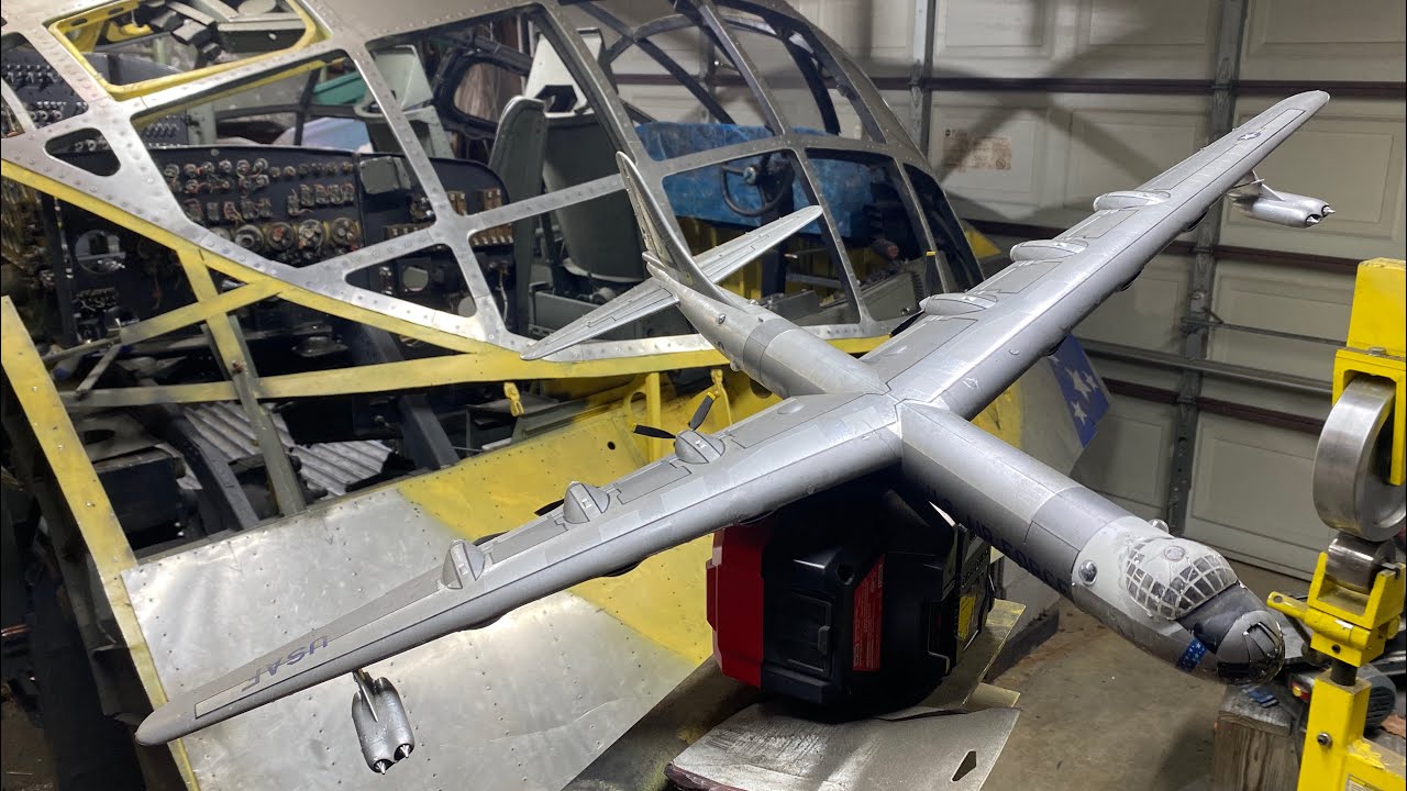 Consolidated Vultee B-36H - Flight Engineer Fuel Control Quadrant Progress 