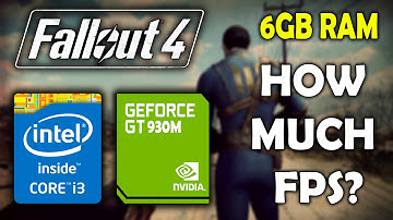 Fallout 4 on Intel Core i3 4005u, GT 930M, 6GB RAM (ASUS A455LF)