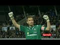 Swedish goalkeeper cheating Kim Christensen[Incredable]