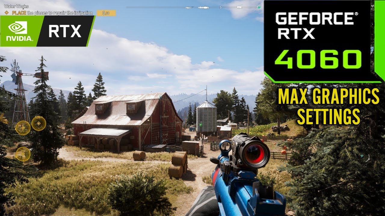 Far Cry 5 : RTX 4060 8GB ( Maximum Graphics Settings )