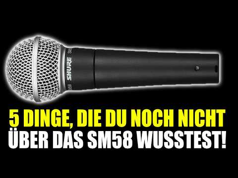 5 SECRET things you didn't know about the Shure SM58!