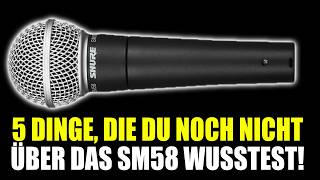 5 Dinge, die du noch nicht über das Shure SM58 wusstest!