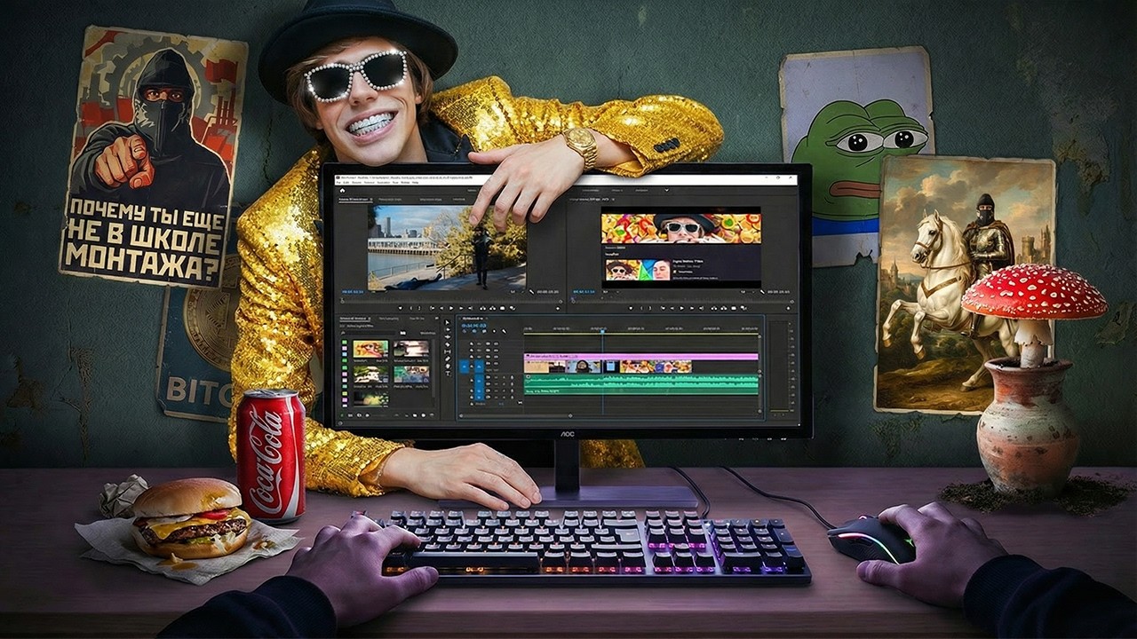 Смонтировали Ролик Scammers'у