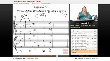 "Orchestration: Woodwind Family" | Music Composition with Educator.com