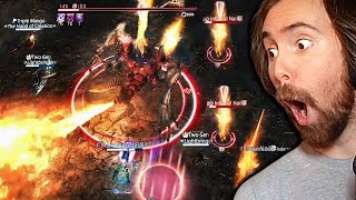 Asmongold UNSTOPPABLE VS FFXIV Raid Bosses! (Extreme Difficulty)