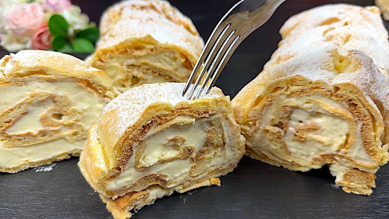 Известный французский торт, который тает во рту за 5 минут❗️❗️ Любимый рецепт бабушки!