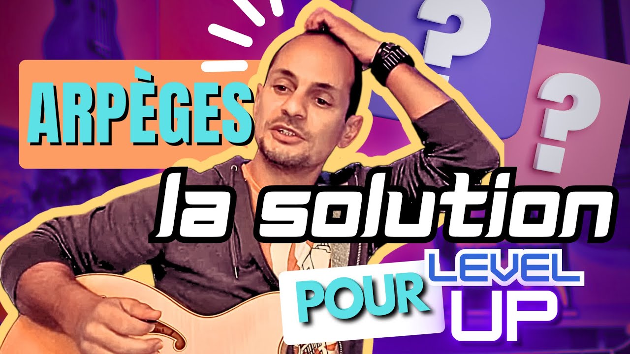 Le MEILLEUR EXERCICE d'arpège pour improviser à la guitare