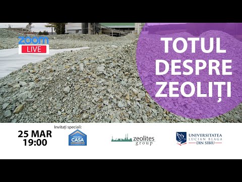 WEBINAR | Totul despre ZEOLITI